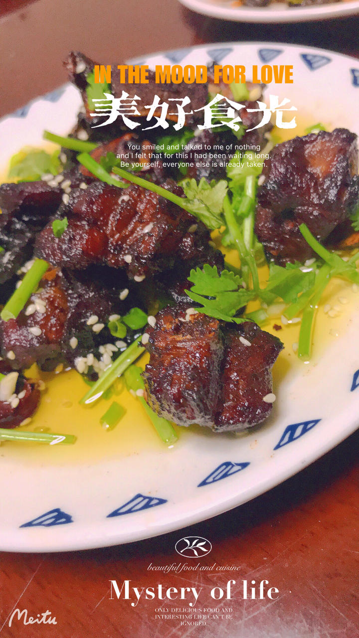 啤酒烧小排（红烧排骨）