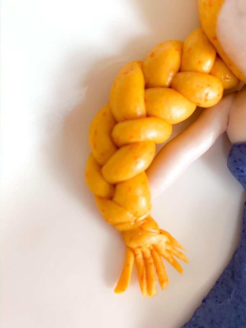 自创卡通馒头艾莎馒头《冰雪奇缘》家庭馒头版上映