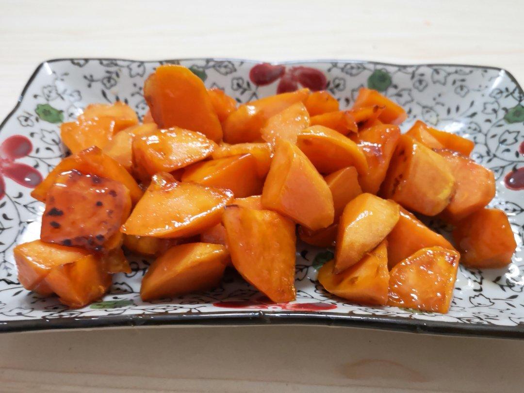 家常菜 拔丝地瓜 belinda1994做的拔丝地瓜 赞 黄壤地瓜,绵白糖,花生