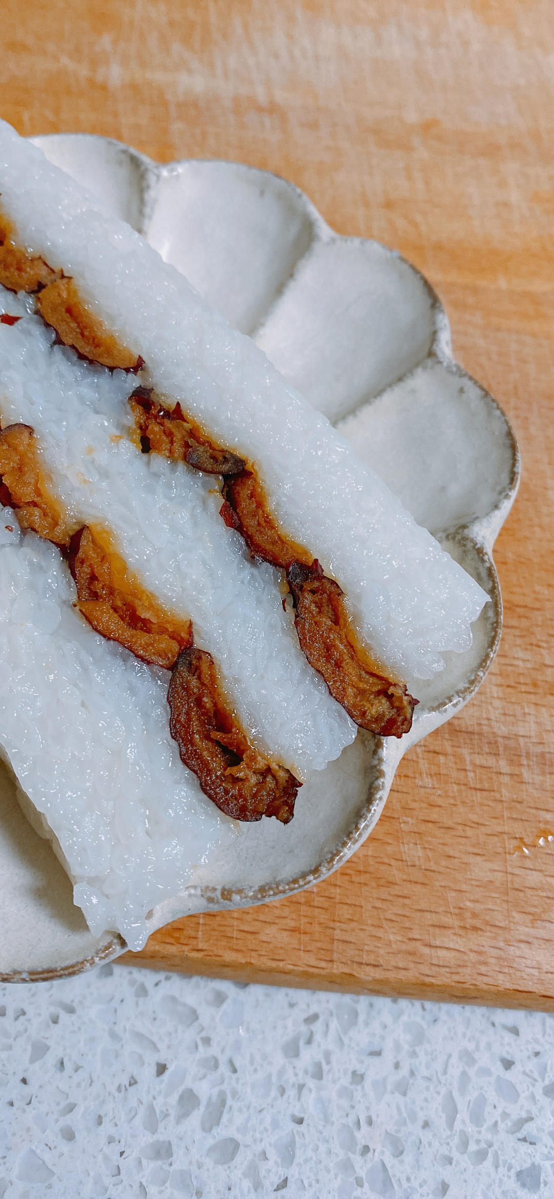 糯叽叽的红枣切糕