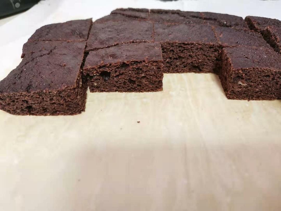 【无油无糖减脂超好吃】布朗尼蛋糕 Fudgy Brownie