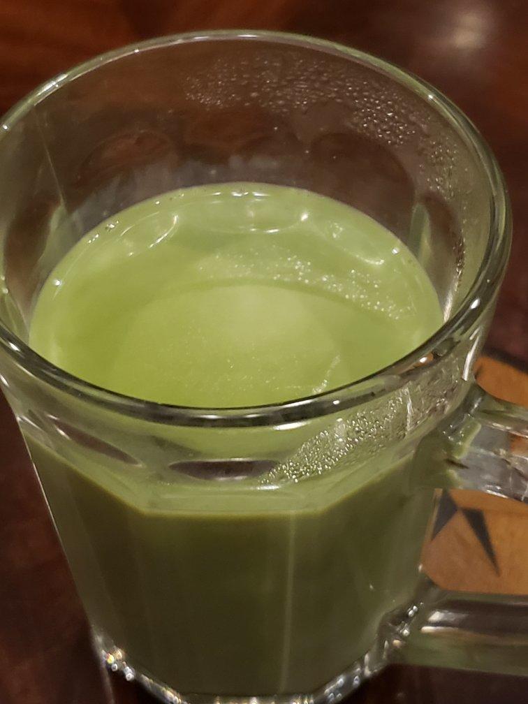 抹茶牛奶