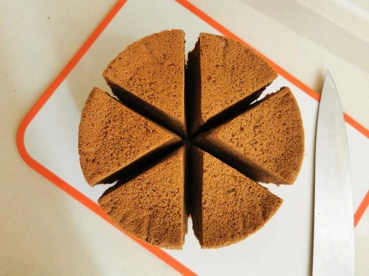 巧克力戚风蛋糕6寸(基础易成功版)