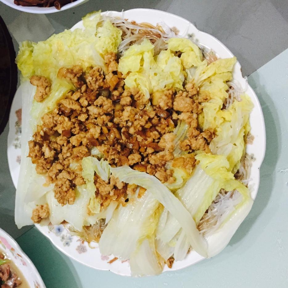 蒜蓉粉丝蒸娃娃菜