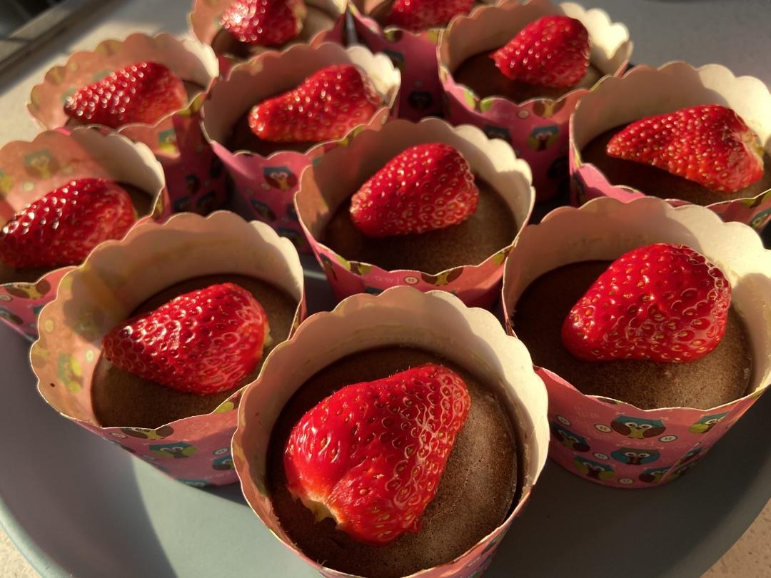 莫尼卡美食厨房：爆浆巧克力蛋糕