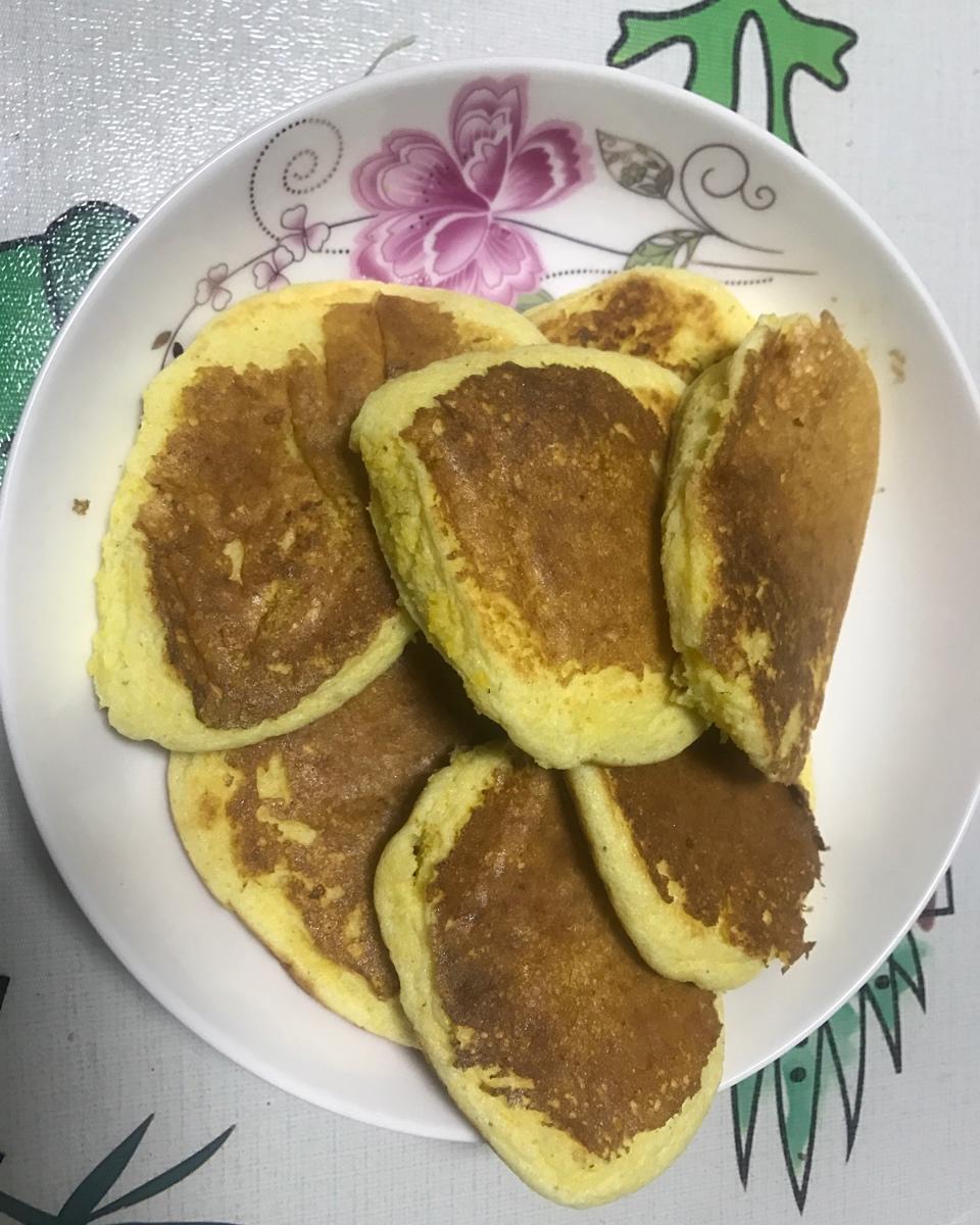 奶香玉米饼
