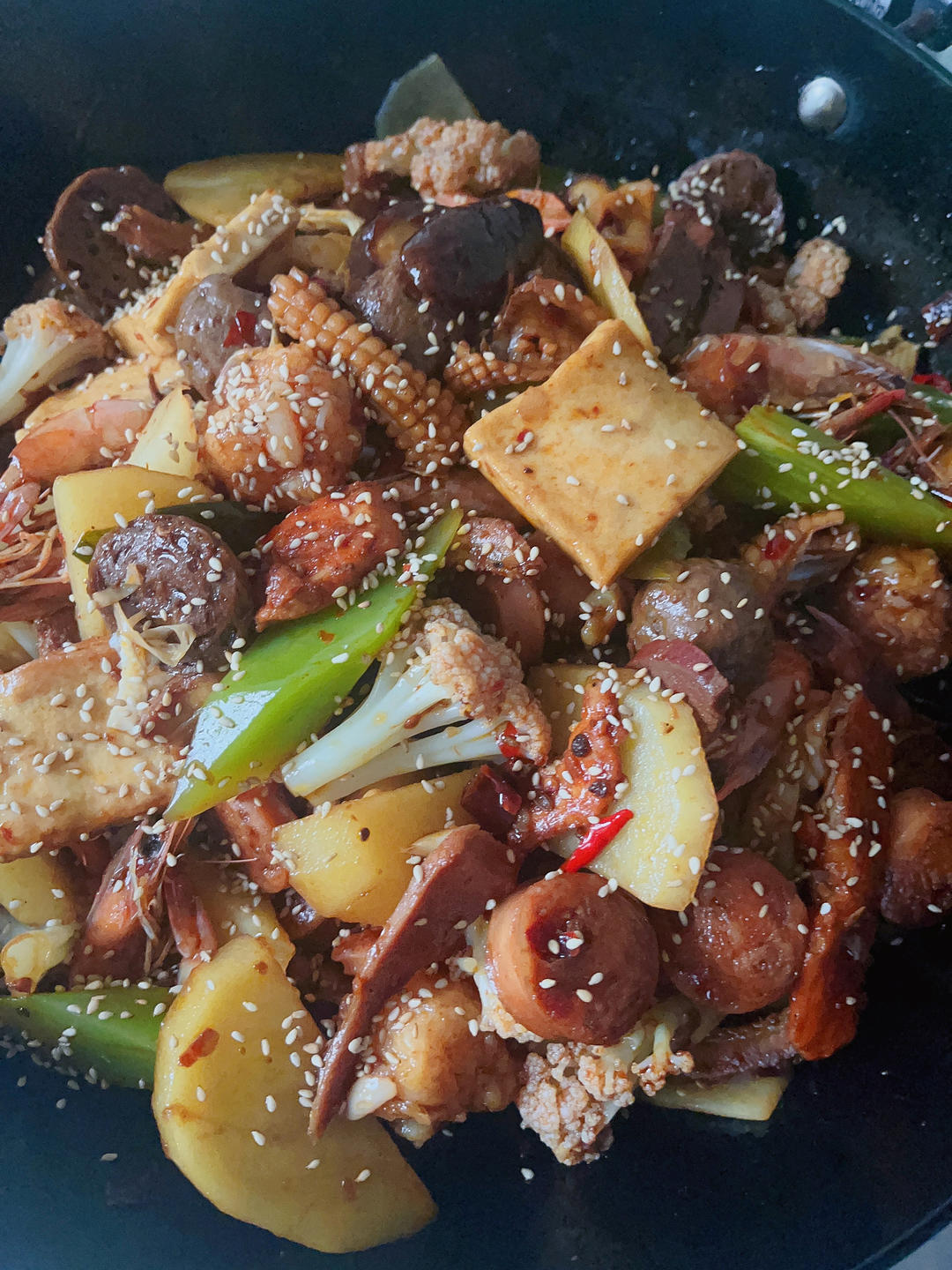 家庭聚会被赞爆的～麻辣香锅 今天这道菜太给撑场面了