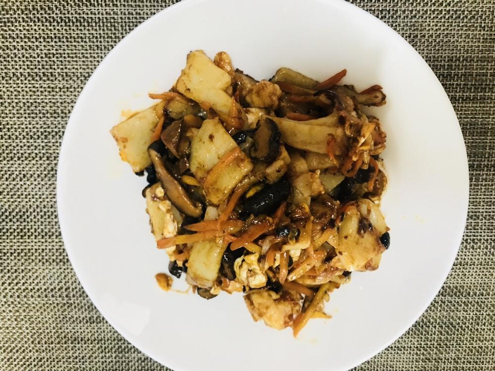 金华炒年糕的做法