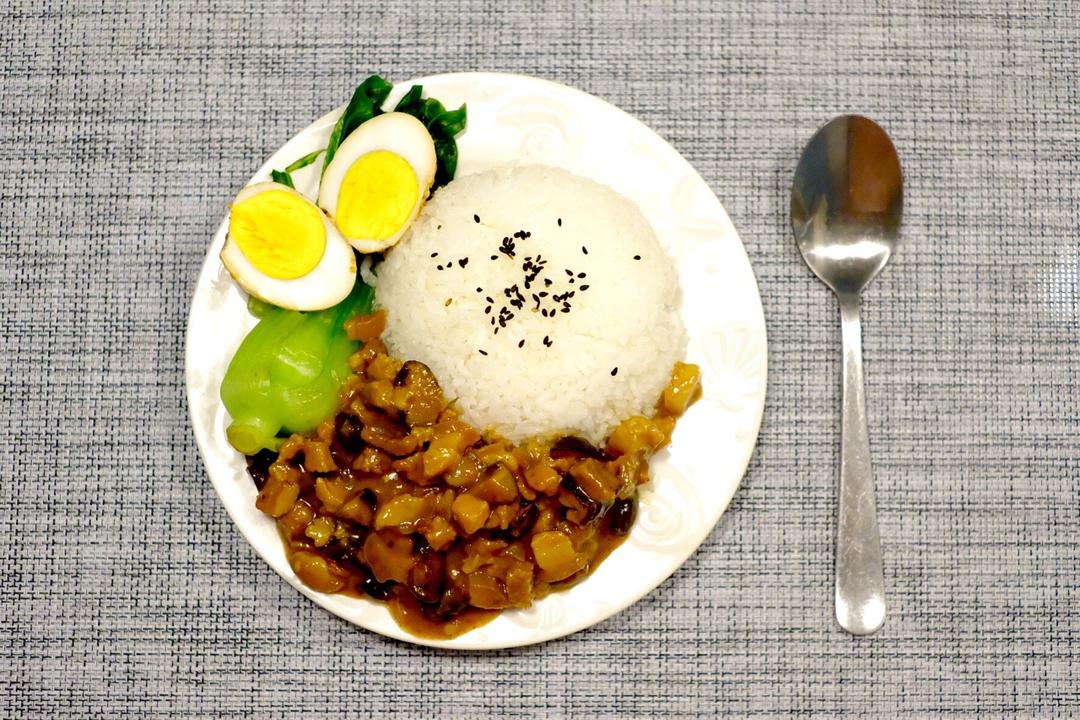 一碗高颜值有内涵的台湾卤肉饭