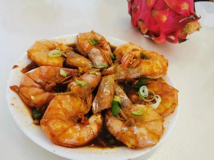 家庭版油焖大虾