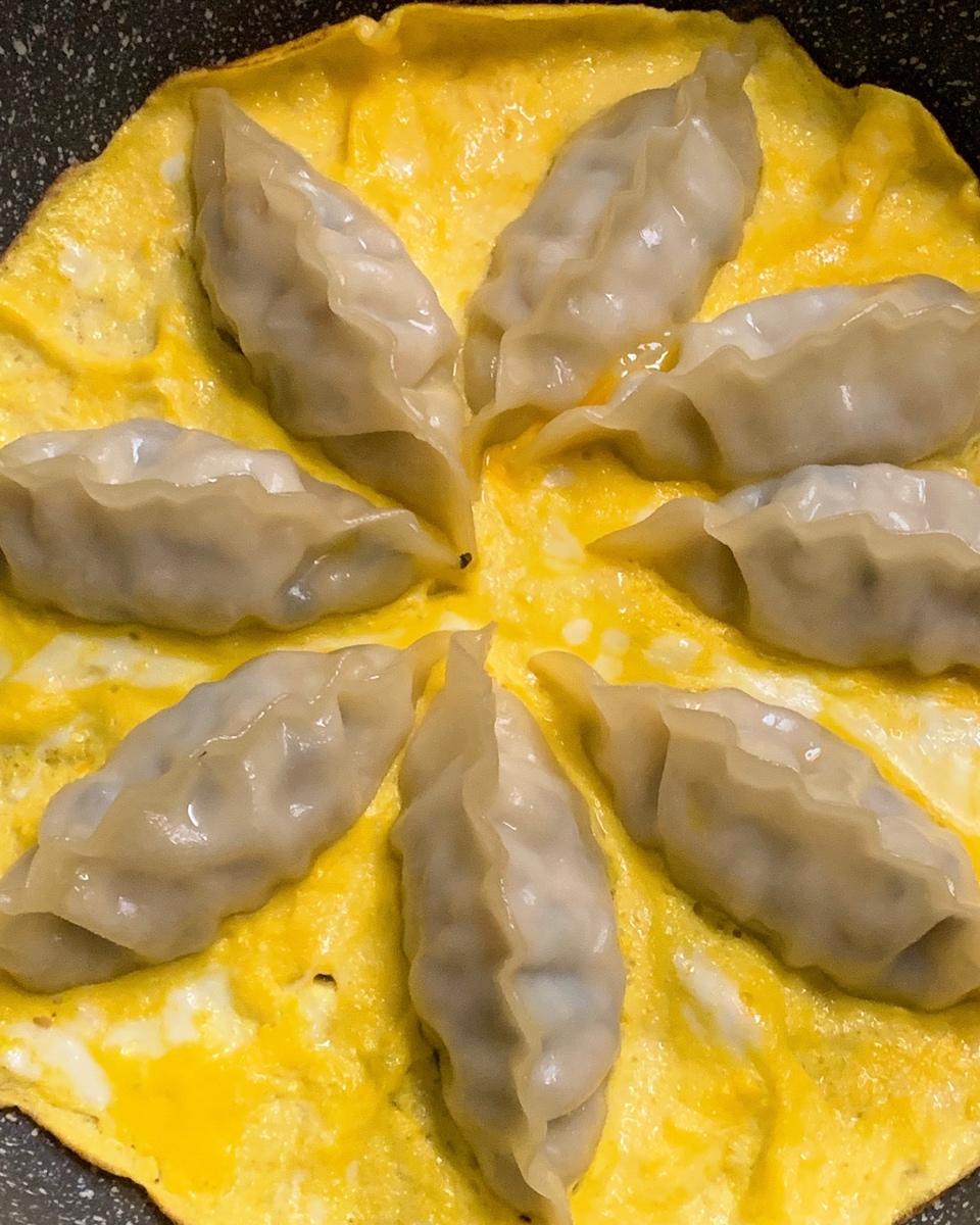 懒人快手抱蛋煎饺