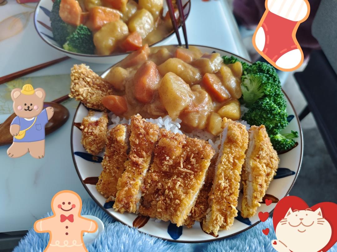 咖喱猪排饭