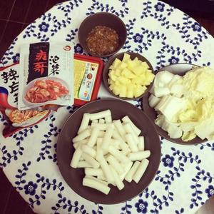 韩式辣炒年糕的做法 步骤1