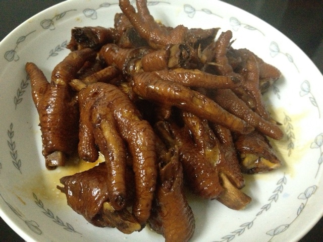 卤鸡爪