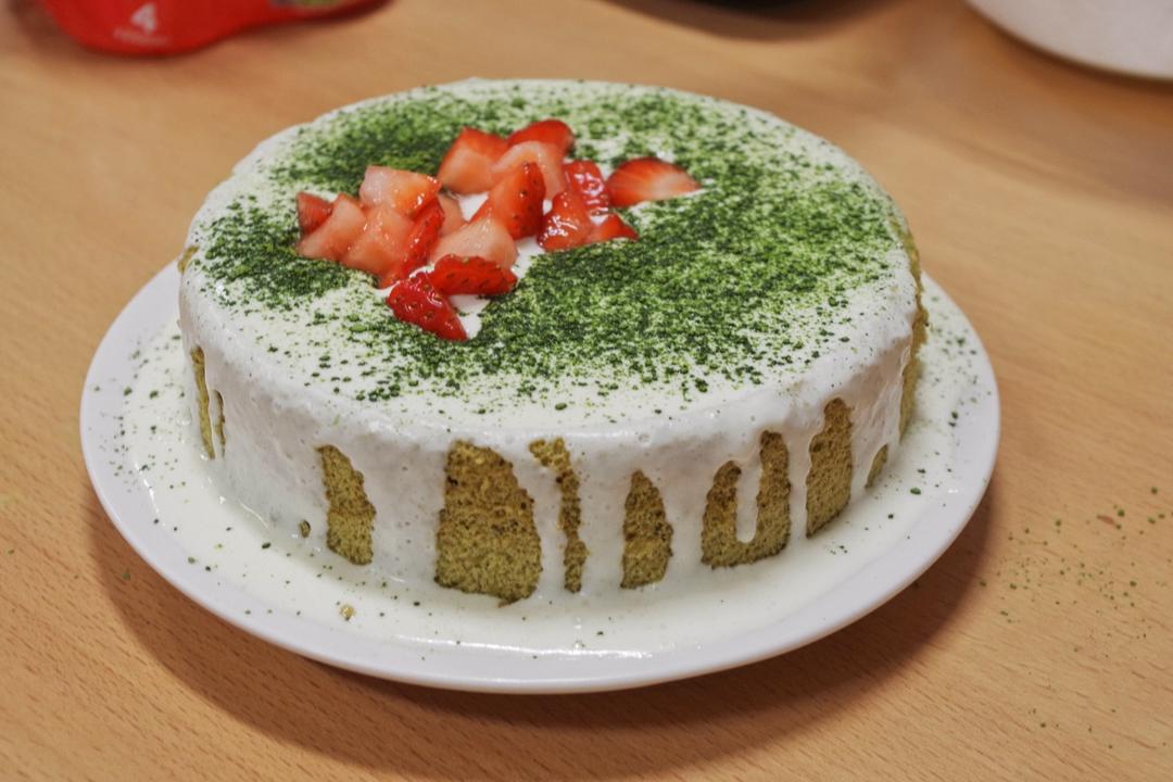抹茶戚风蛋糕
