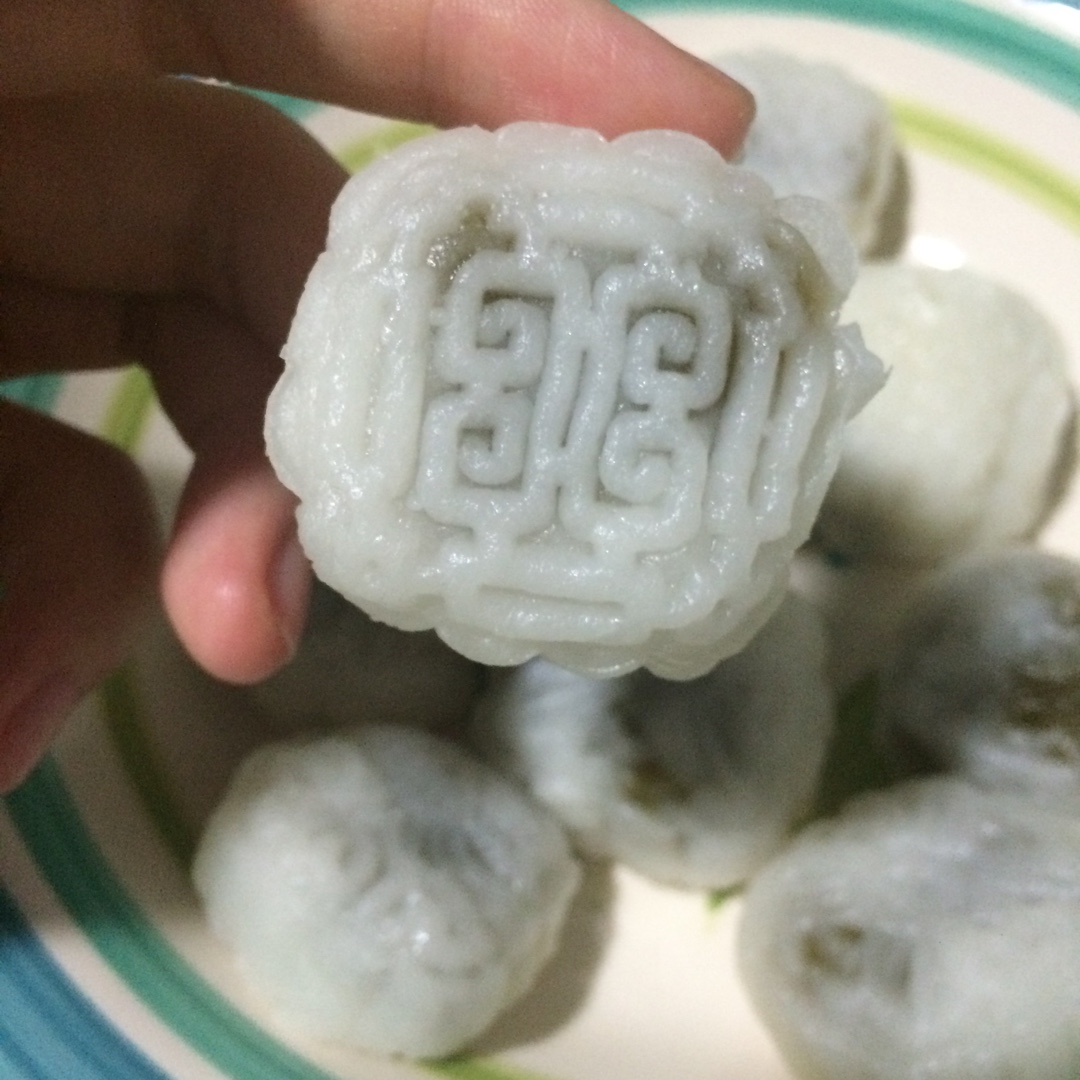 冰皮粉版冰皮月饼