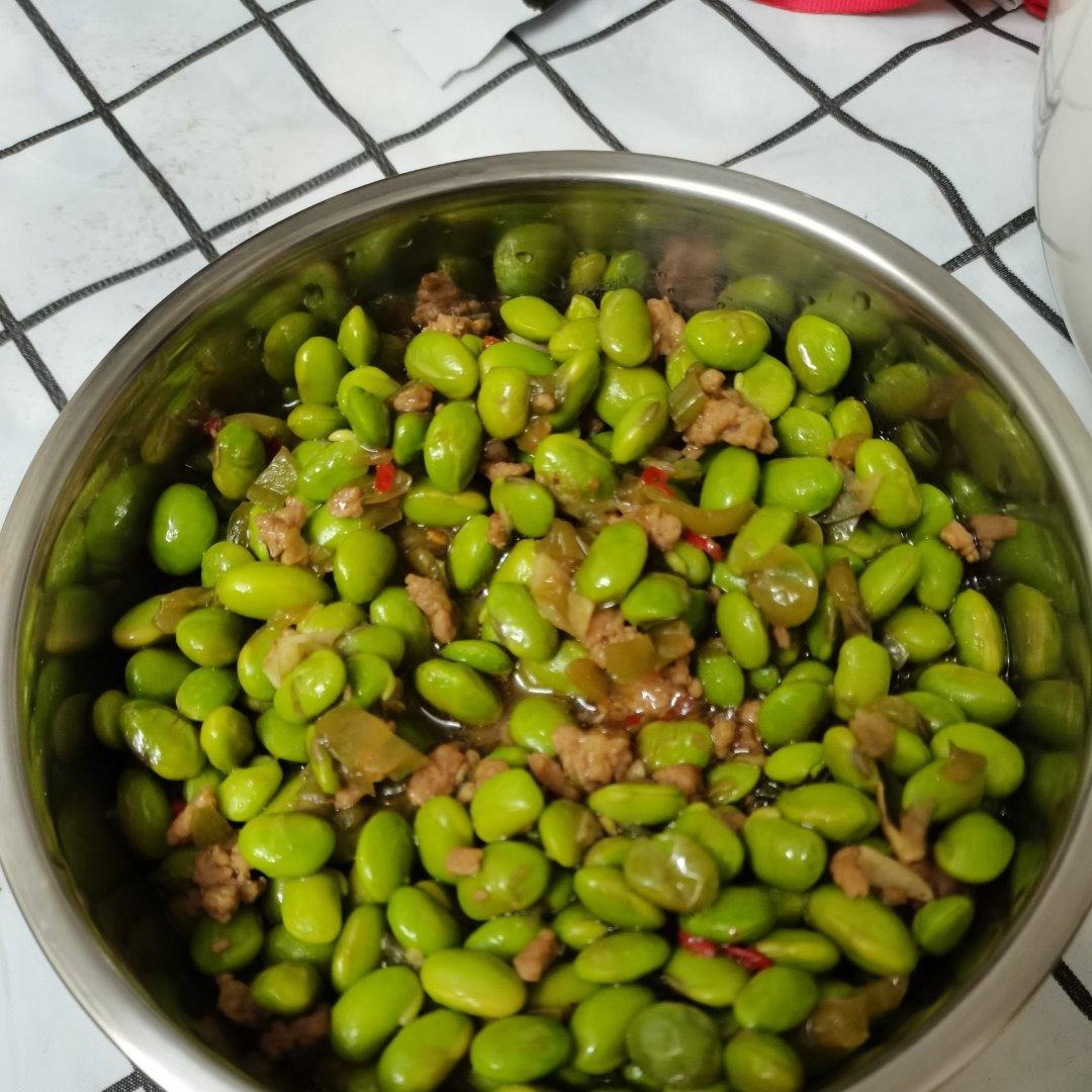 超级下饭菜：毛豆炒肉