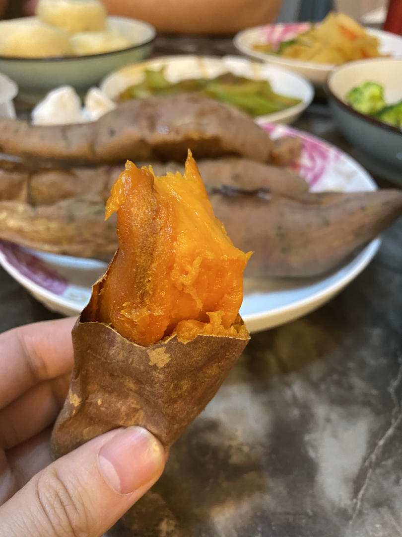 烤红薯烤箱版