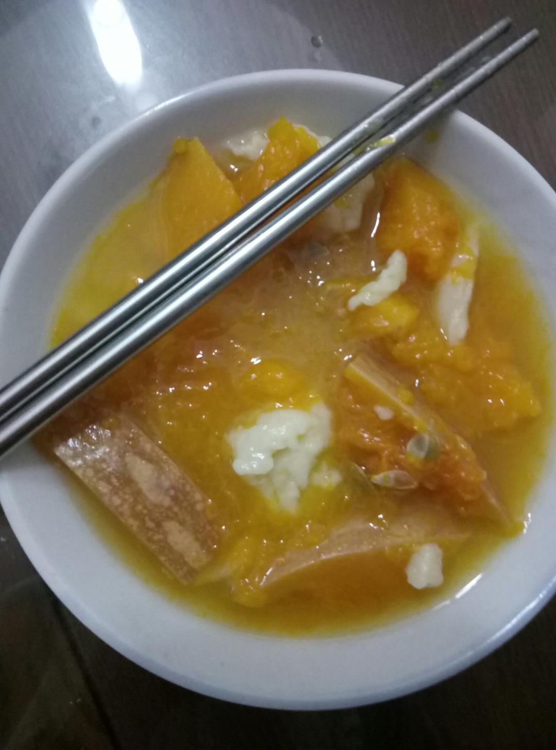 南瓜面疙瘩
