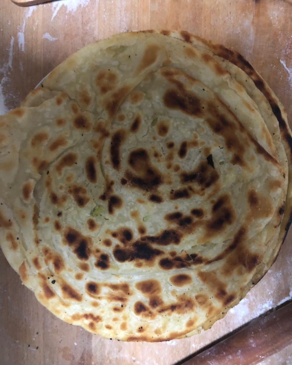 家常葱花饼