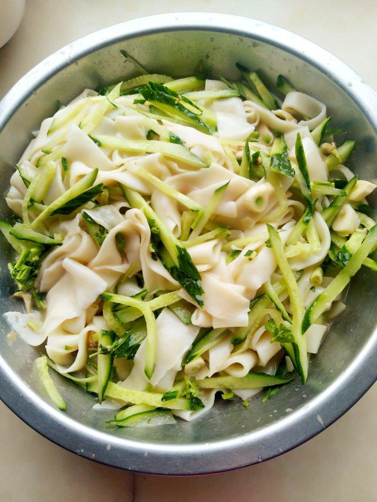 不用水洗的自制凉皮，零失败