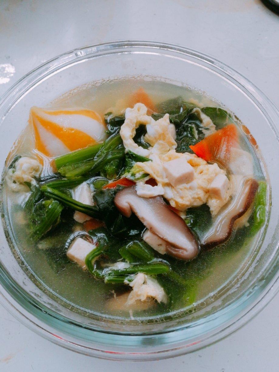 猫有九命_我有仨儿心做的芙蓉蔬菜汤