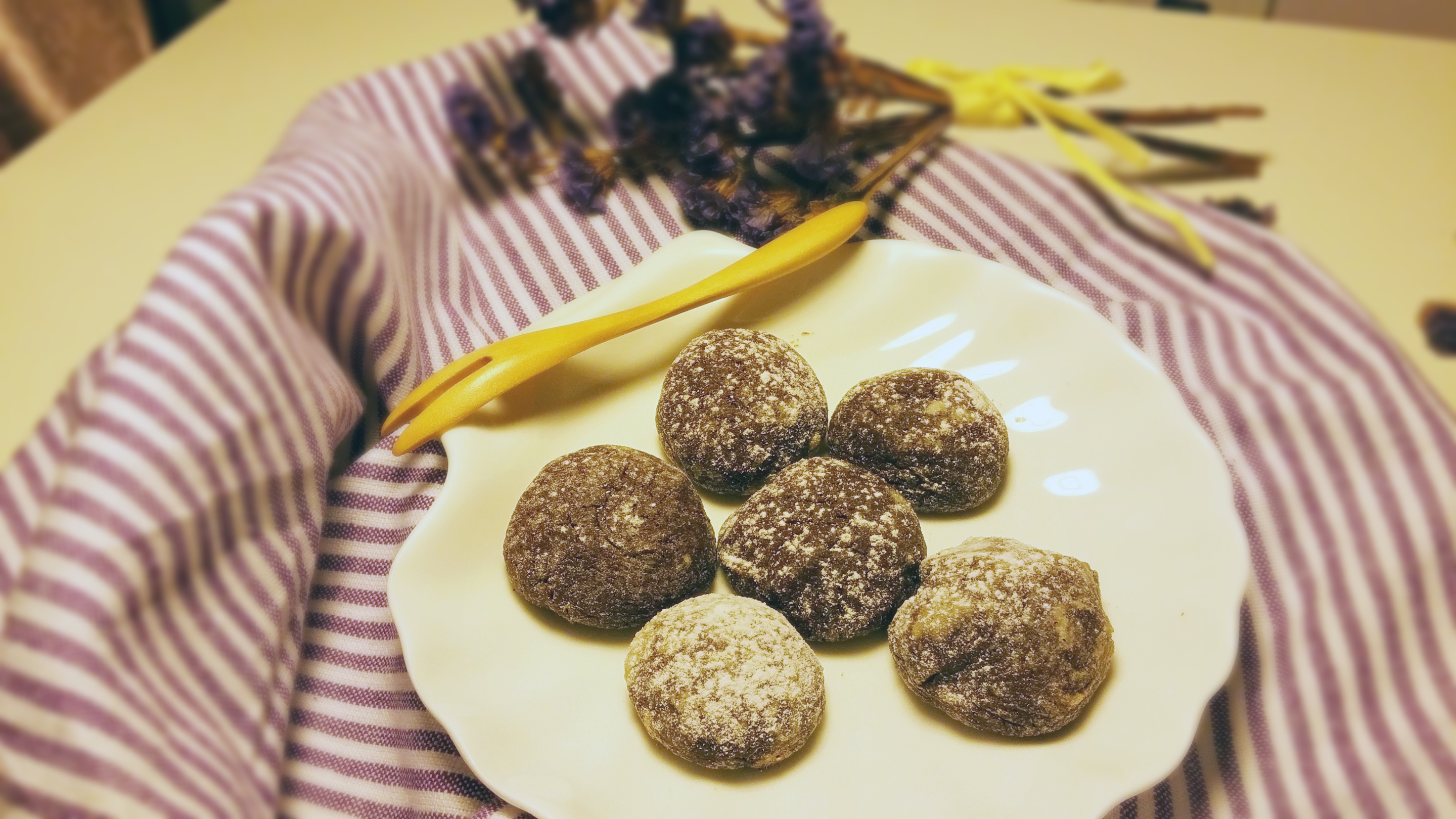 巧克力裂纹曲奇