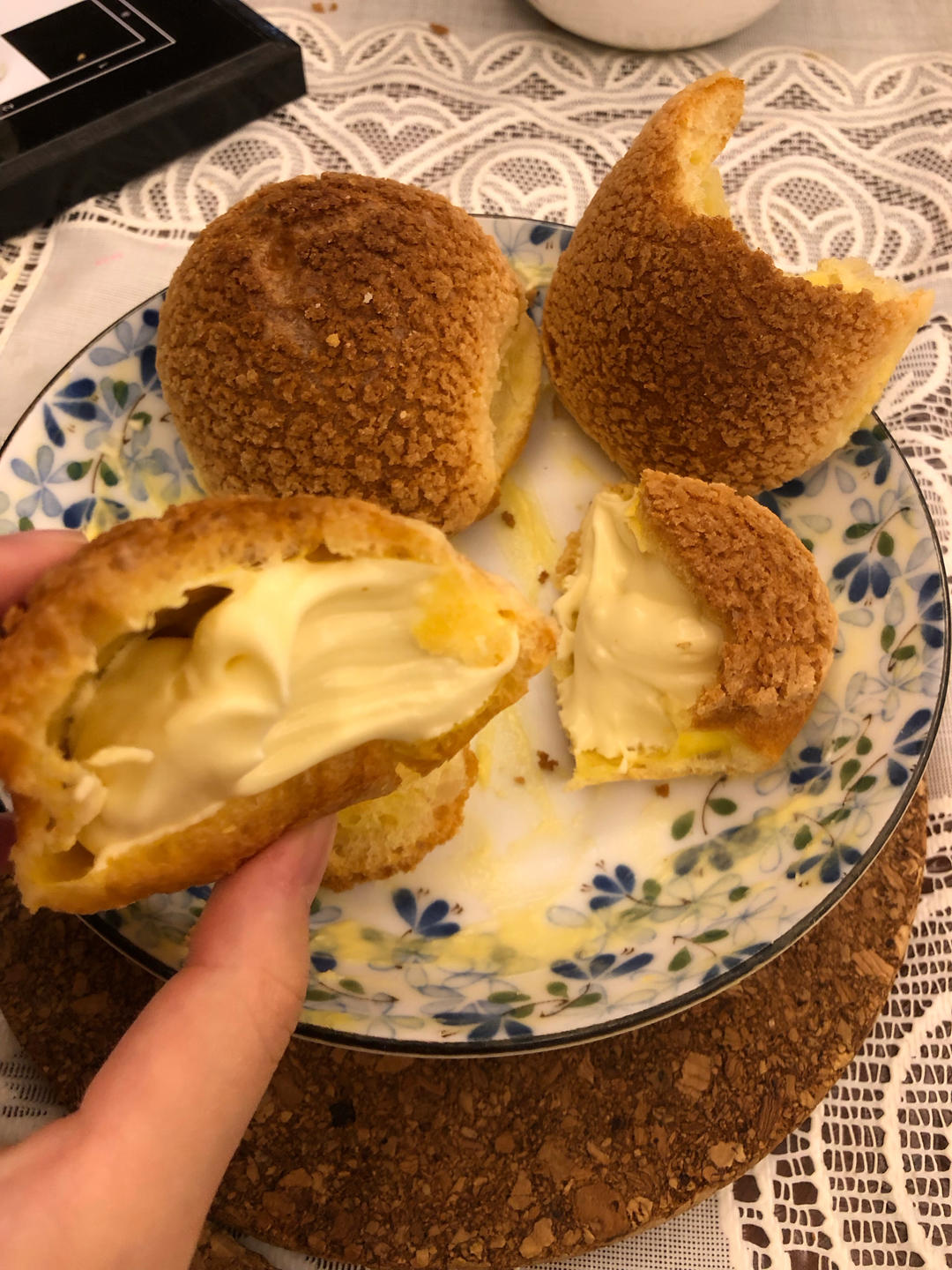 酥皮泡芙新手一次成功（附卡仕达酱做法）