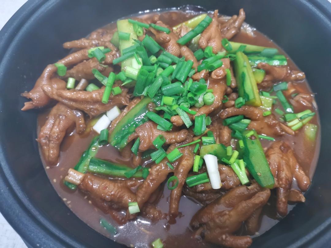 特色鸡爪饭店都吃不到的超级美味😆😆