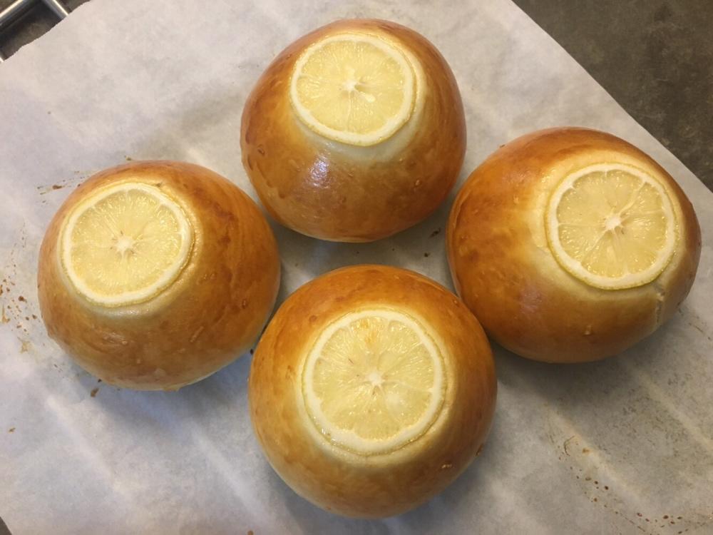 特特特别清新的柠檬酸奶面包，我爱！