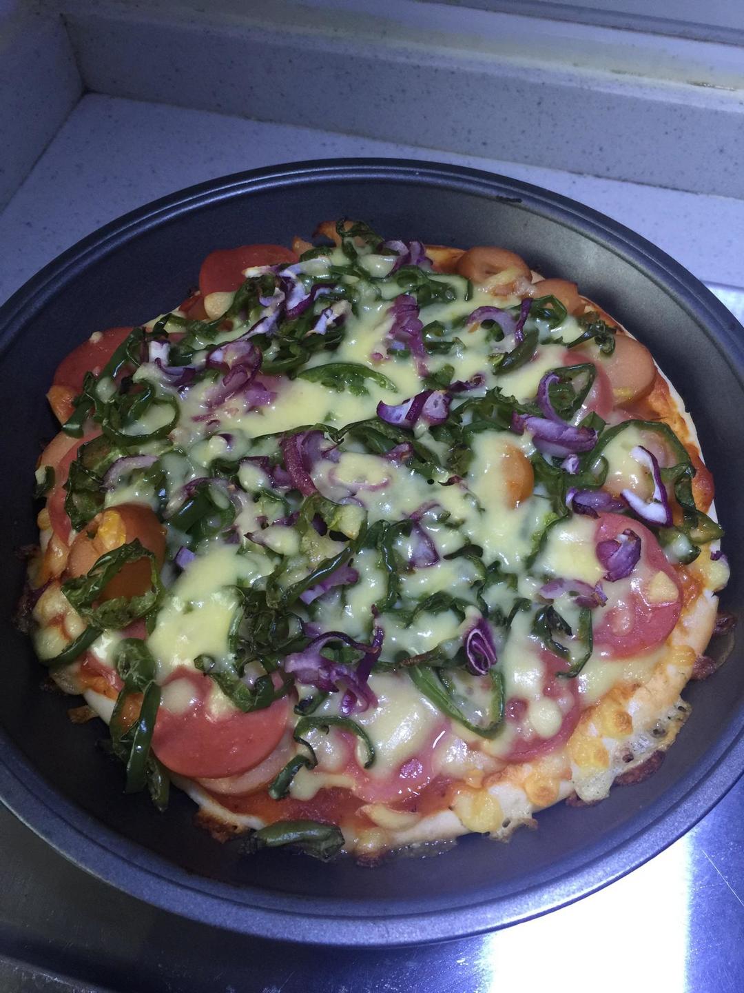 披萨-堪称完美味道！的做法