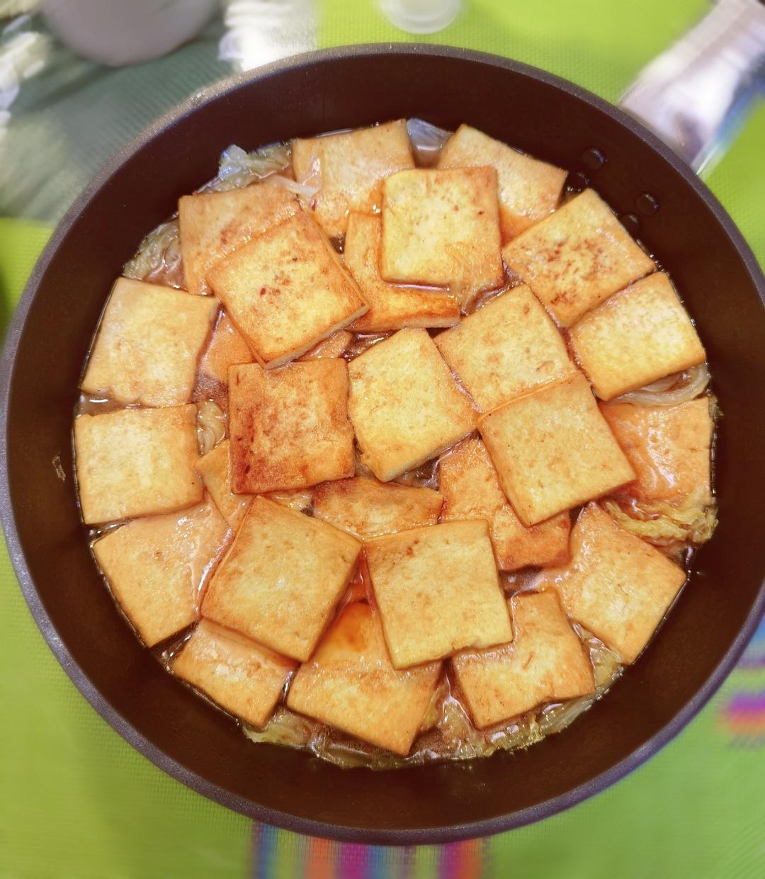 白菜豆腐煲