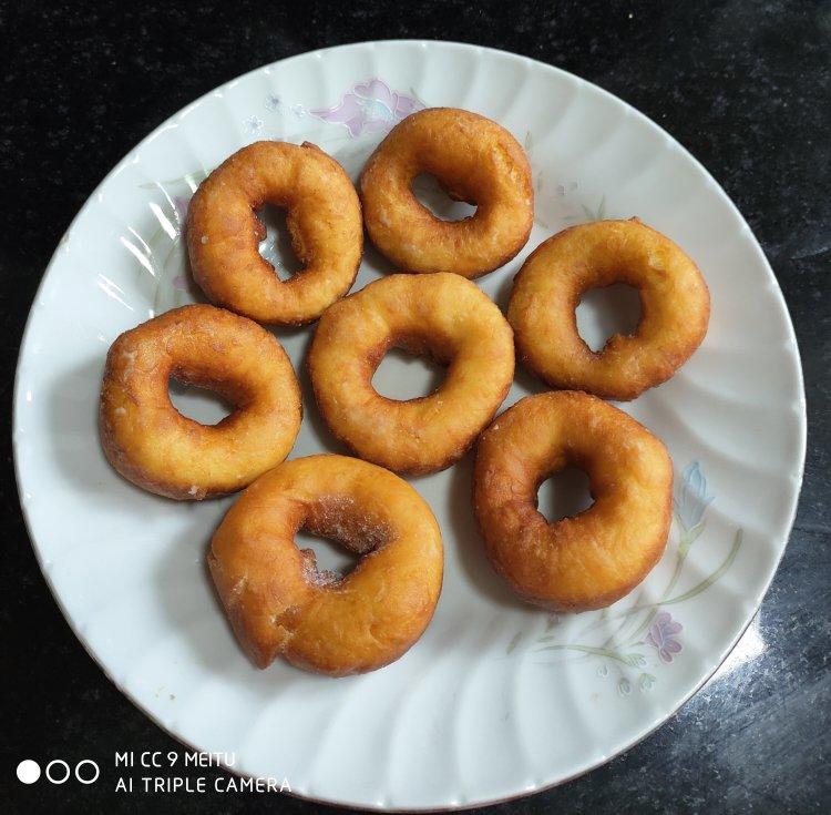 免烤箱，一次成功的自制甜甜圈