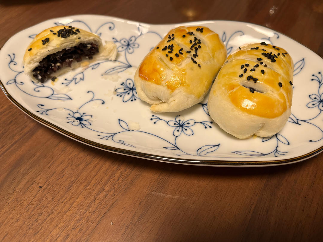 紫米馅老婆饼超快手（不用出膜不用醒面）