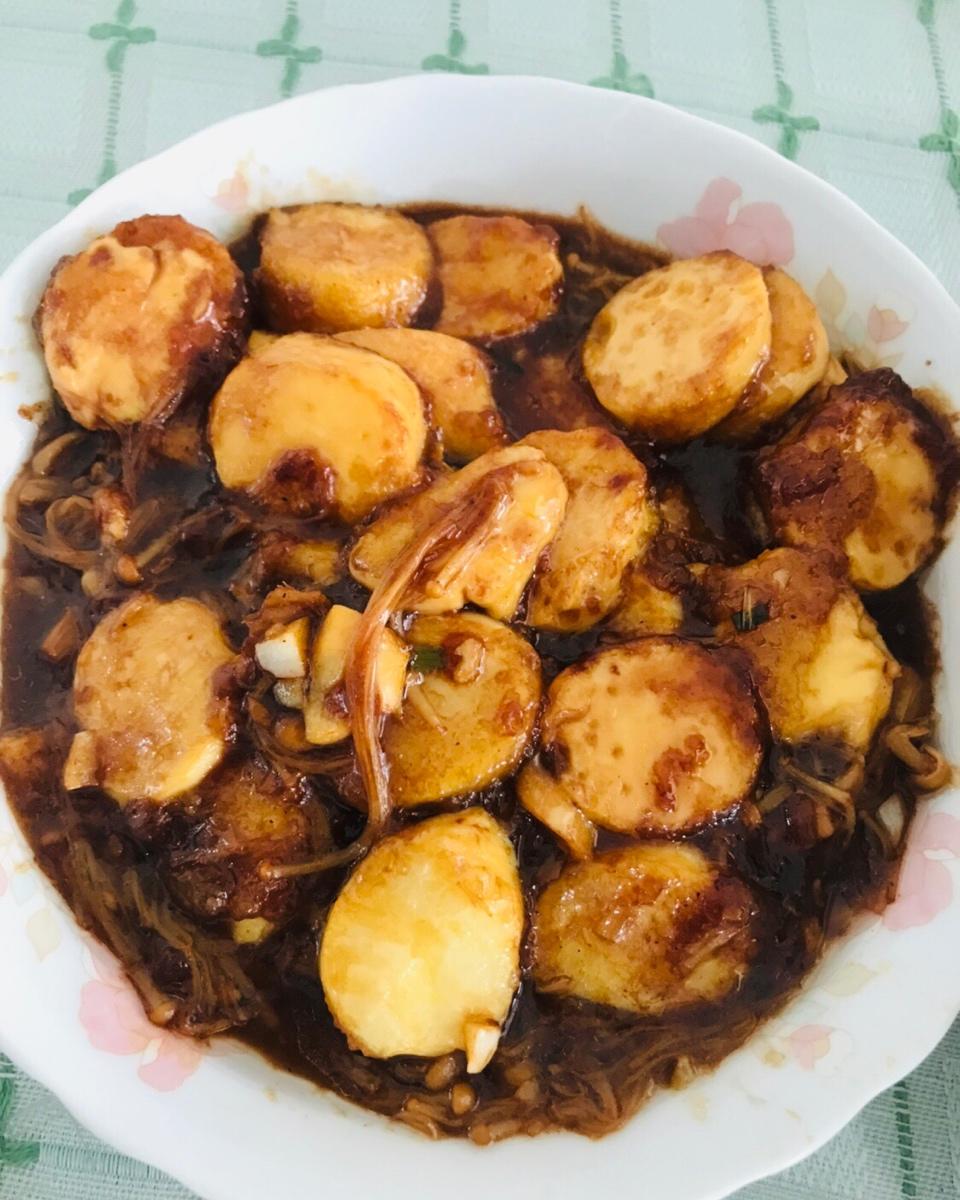 金针菇烧日本豆腐