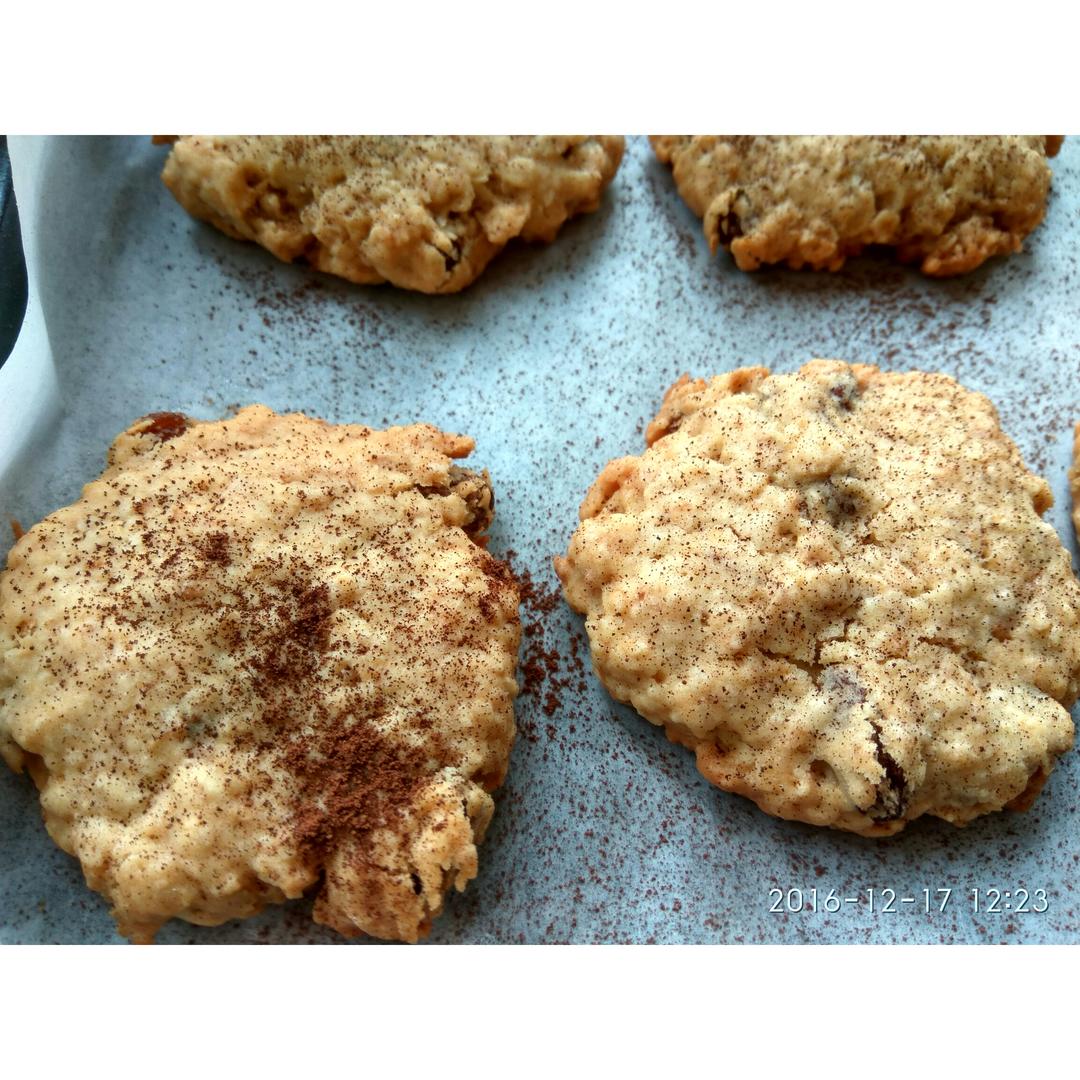 葡萄干麦片曲奇 Oats Cookies