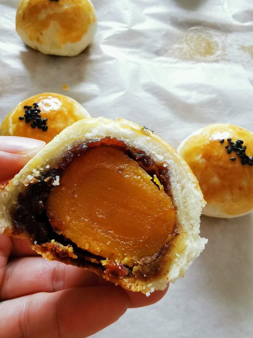 蛋黄酥，手工蛋黄酥