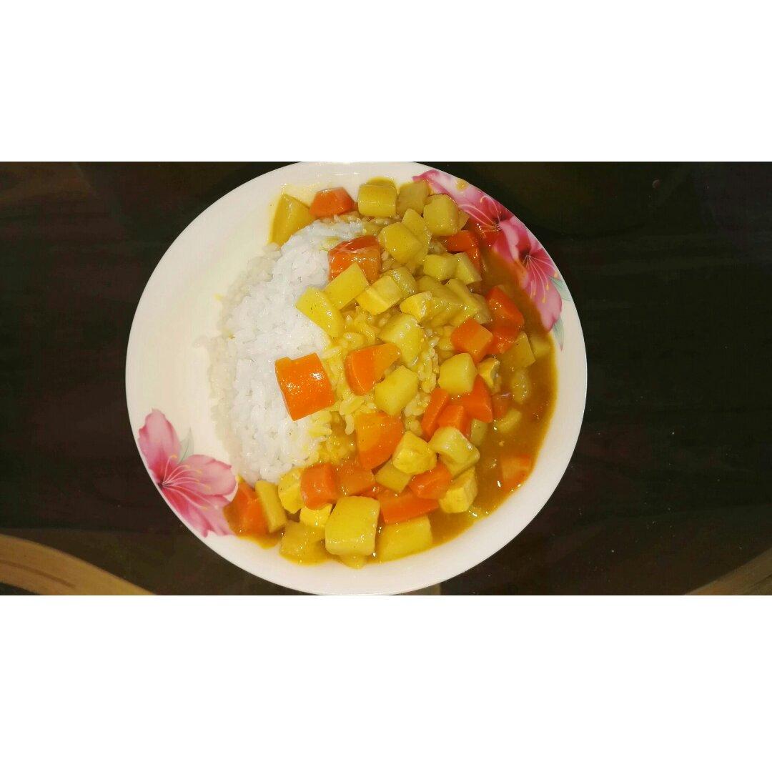 【电饭煲咖喱饭√】寝室学生福音☆ 超简单超好次♪！