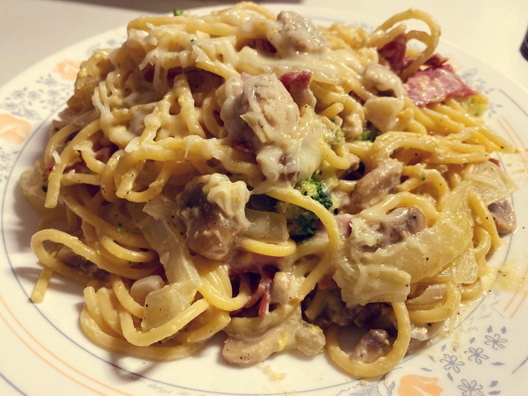 奶油培根意大利面 - Creamy Beacon Linguine