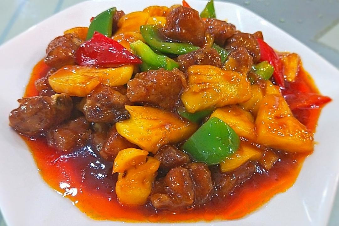 菠萝咕噜肉