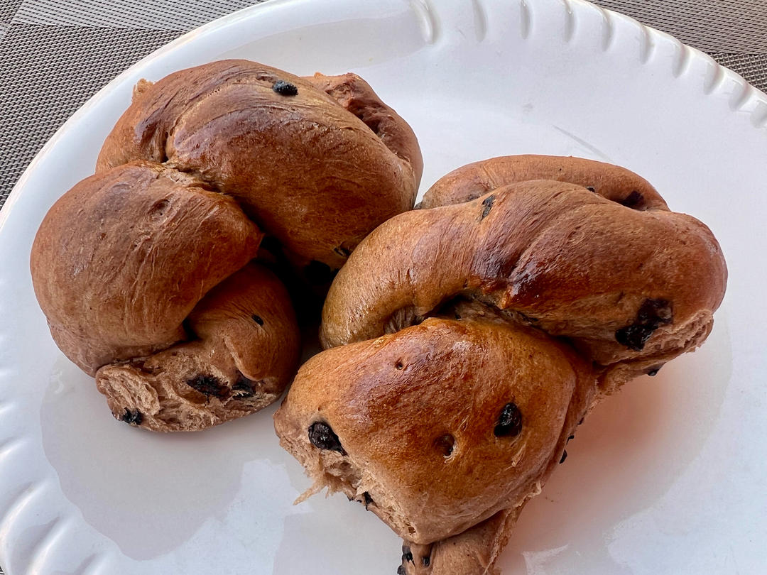 🔥巨柔软❗️浓郁香气💯巧克力老面包