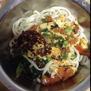 西红柿鸡蛋打卤面