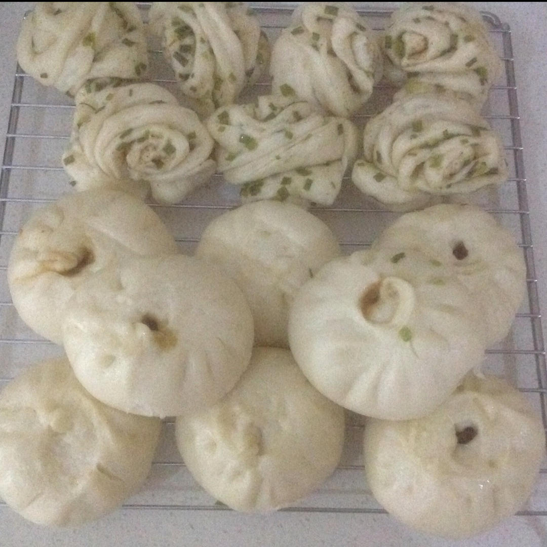 手工包子（肚脐包）