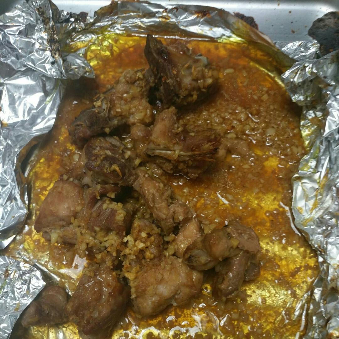 香到骨头里的蒜香排骨（烤箱）