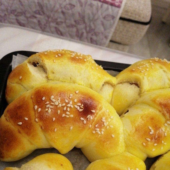 隔夜也柔软的牛角包🥐