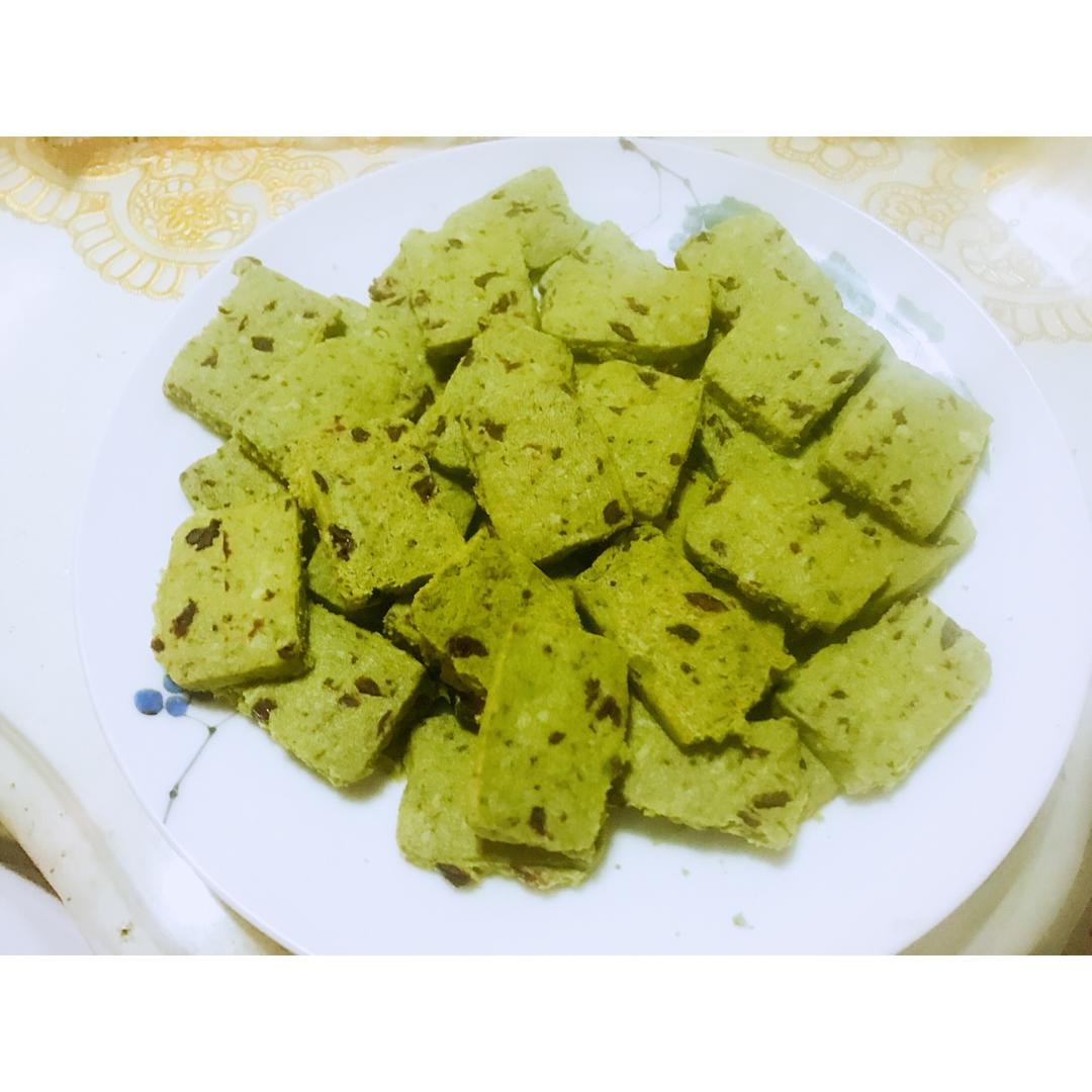 抹茶杏仁曲奇（超快手）