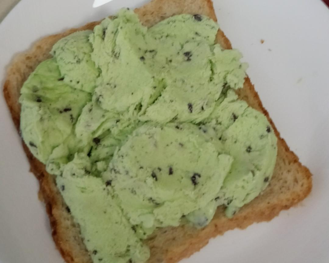 【Ann的留学料理】简单冰激凌土司早餐的做法 步骤4