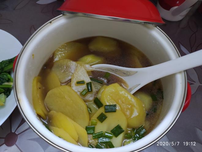 湖南家常豆豉土豆片汤的做法
