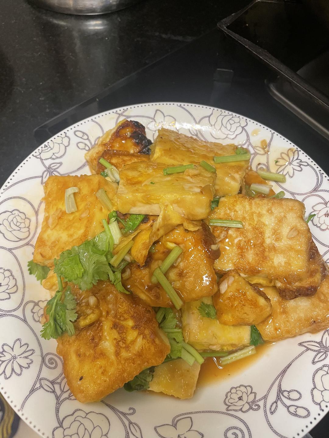 无敌好吃的香煎豆腐