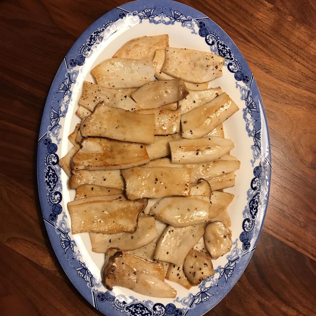 干煎杏鲍菇